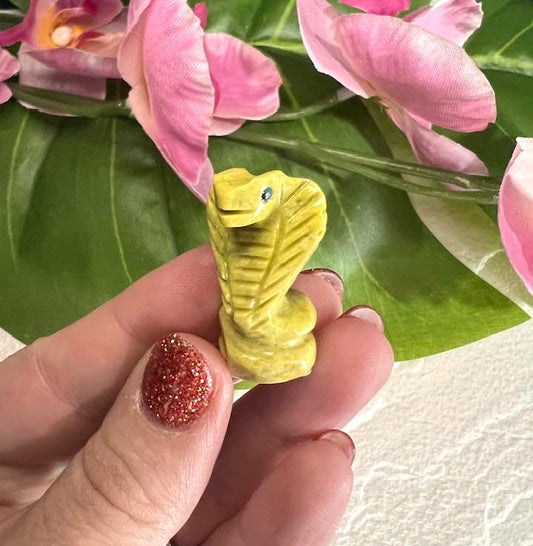 Serpentine Cobra Carving