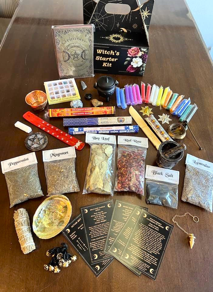 Witch's Starter Kit 75 items