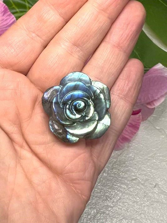 Labradorite Rose for Psychic Abilities