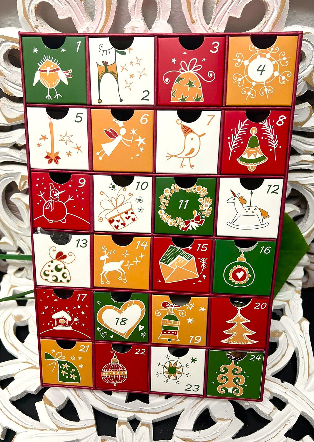 24 day Advent Calendar by Aura Song Gifts