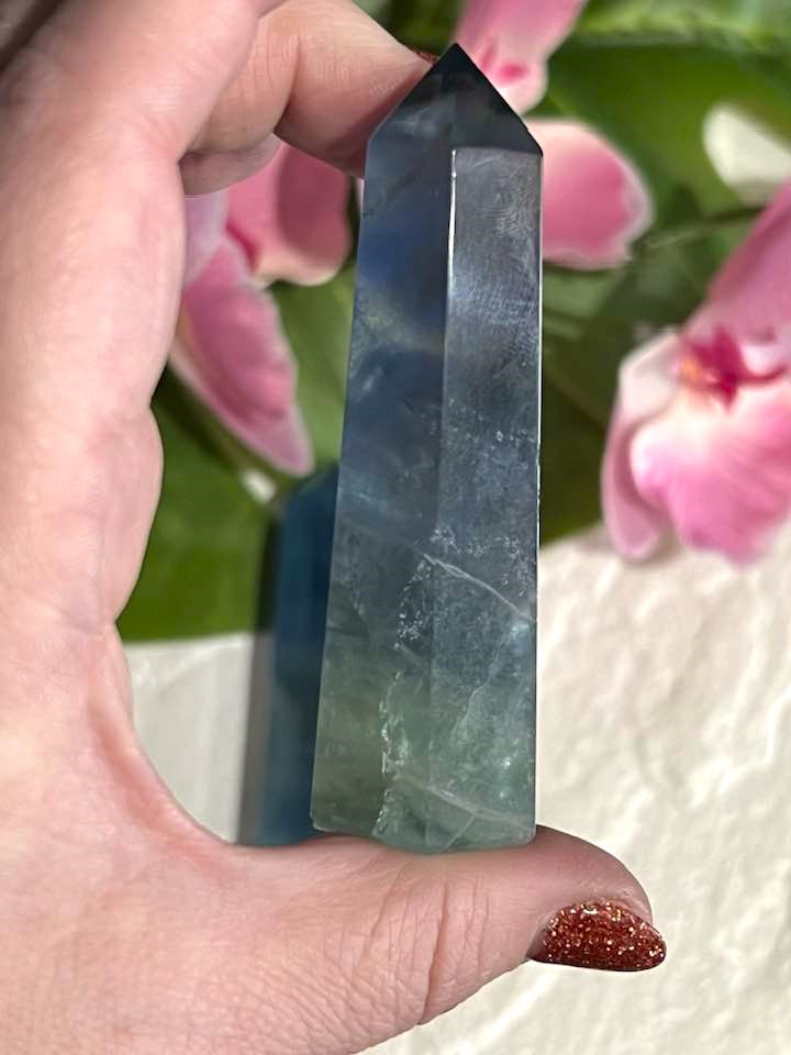 Blue Fluorite Tower