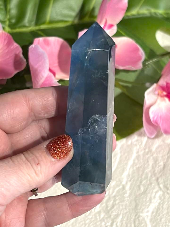 Blue Fluorite Tower