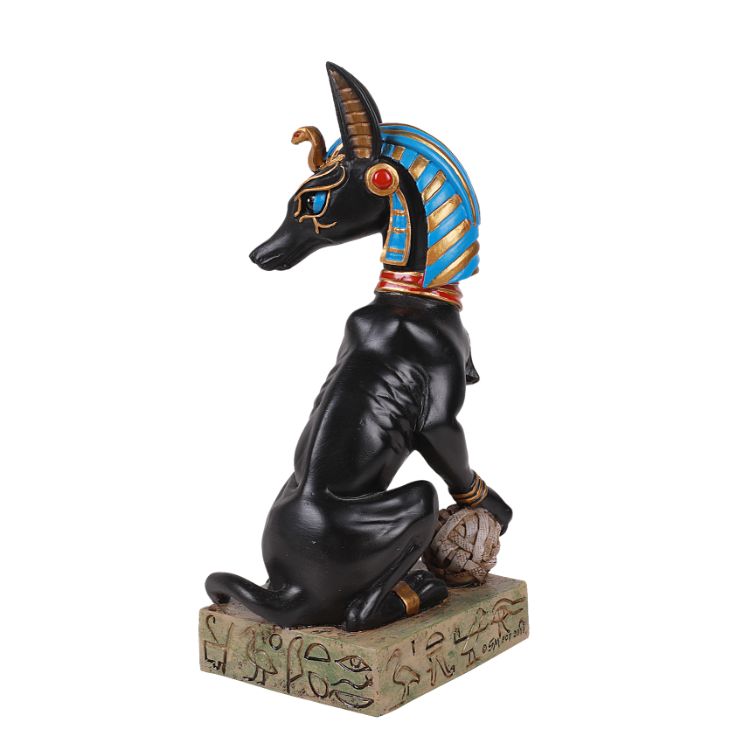 Statue Set of Anubis and Bast