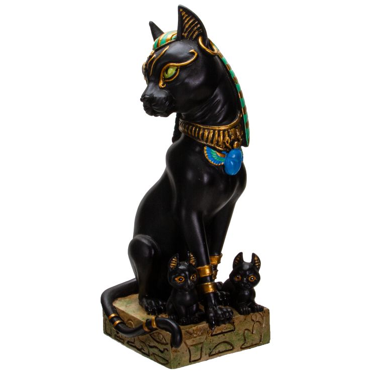 Statue Set of Anubis and Bast