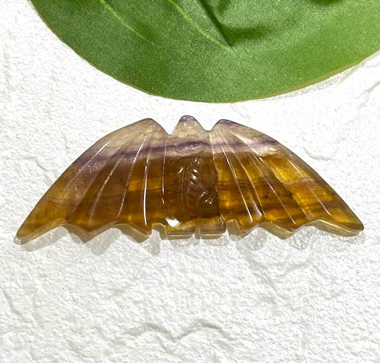 Yellow Fluorite Bat