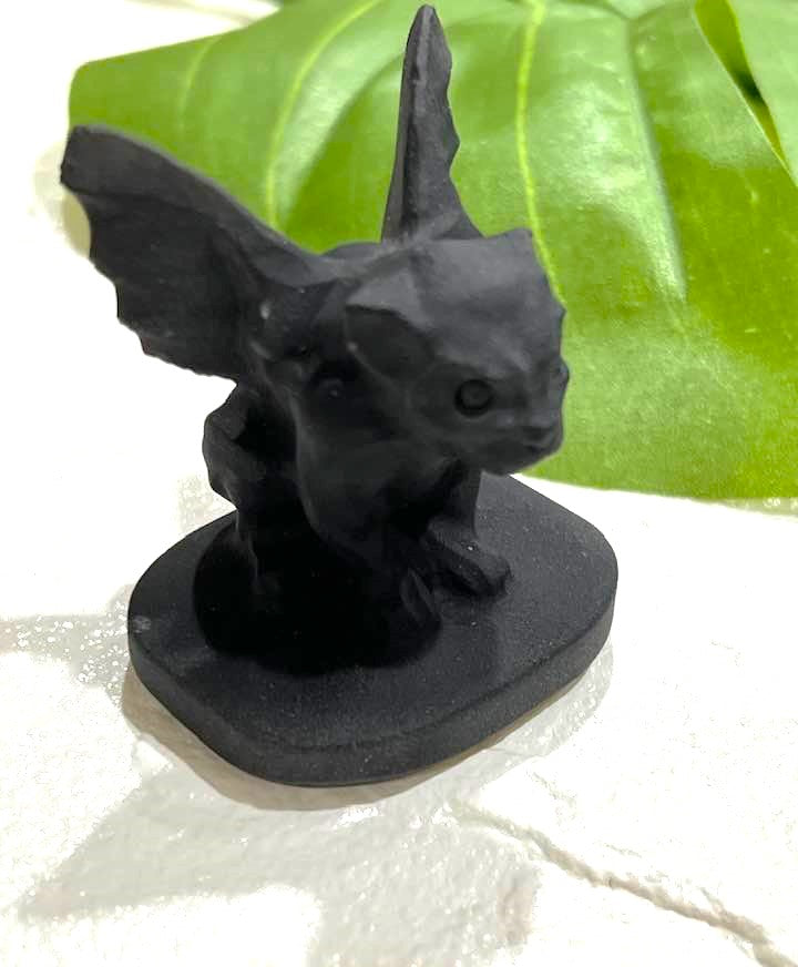 Black Obsidian Gargoyle
