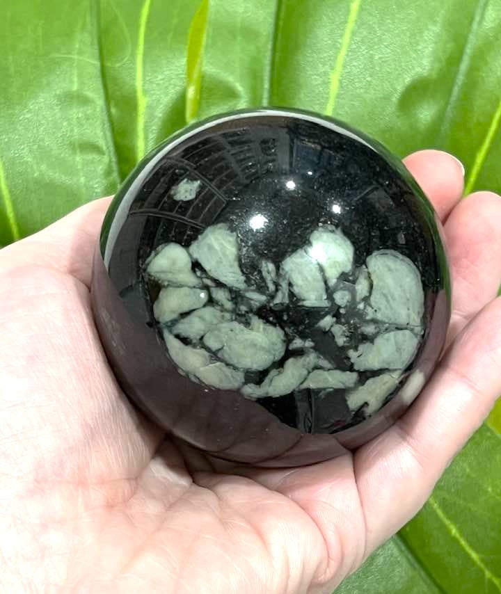 Chrysanthemum Stone Sphere