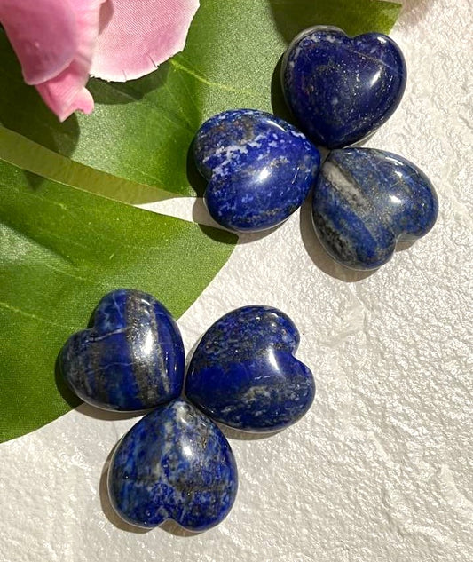 Miniature Lapis Lazuli Heart