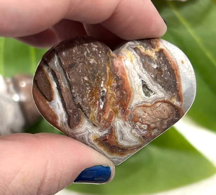 Sardonyx Puffy Heart