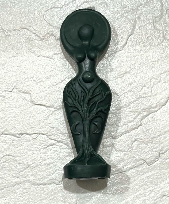 Spiral Tree Goddess Candle