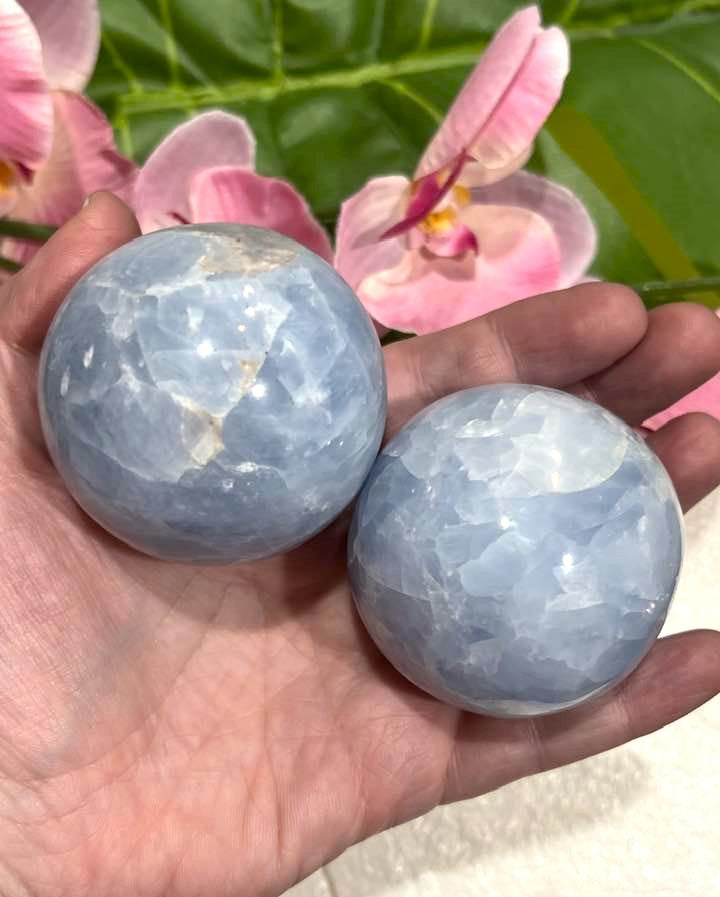 Celestite Sphere 2"