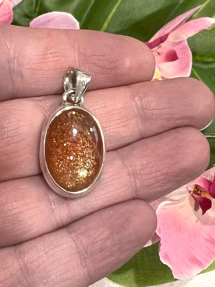 Sterling Silver Sunstone Pendant Collection